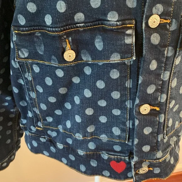 LuLaRoe NWT Kenny jean jacket 3XL - Picture 3 of 16